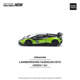Lamborghini Huracán STO (Green) - Pop Race - 1:64 Modellauto 1/64
