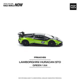 Lamborghini Huracán STO (Green) - Pop Race - 1:64 Modellauto 1/64