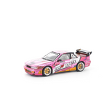 Nissan Silvia (S13) Pandem Eva RT Production Model Custom Type-08 - Pop Race - 1:64 Modellauto 1/64