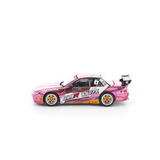 Nissan Silvia (S13) Pandem Eva RT Production Model Custom Type-08 - Pop Race - 1:64 Modellauto 1/64