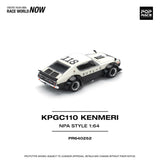 Nissan Skyline GT-R KPGC110 (Kenmeri) NPA Style - Pop Race - 1:64 - Modelcars Passion