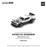 Nissan Skyline GT-R KPGC110 (Kenmeri) NPA Style - Pop Race - 1:64 - Modelcars Passion