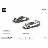 Pagani Zonda R (White) - Pop Race - 1:64 Modellauto 1/64