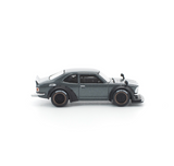 Toyota Corolla KE25 (Grey) - Pop Race - 1:64 Modellauto 1/64