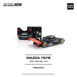 Mazda 787B Test Car 1991 - Pop Race - 1:64 Modellauto 1/64