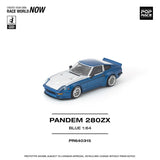 Nissan 280 ZX Pandem (Blue) - Pop Race - 1:64 Modellauto 1/64