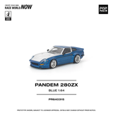 Nissan 280 ZX Pandem (Blue) - Pop Race - 1:64 Modellauto 1/64