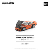 Nissan 280 ZX Pandem (Orange) - Pop Race - 1:64 Modellauto 1/64