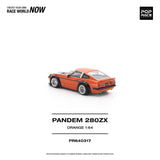 Nissan 280 ZX Pandem (Orange) - Pop Race - 1:64 Modellauto 1/64