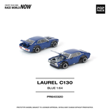 Nissan Laurel C130 (Blue) - Pop Race - 1:64 Modellauto 1/64