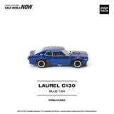 Nissan Laurel C130 (Blue) - Pop Race - 1:64 Modellauto 1/64