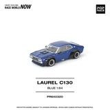 Nissan Laurel C130 (Blue) - Pop Race - 1:64 Modellauto 1/64