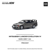 Mitsubishi Lancer Evolution IV (Dark Grey) - Pop Race - 1:64 Modellauto 1/64