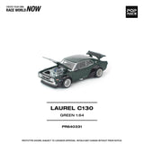 Nissan Laurel C130 (Green) - Pop Race - 1:64 Modellauto 1/64