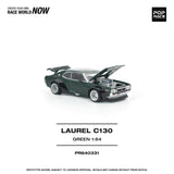 Nissan Laurel C130 (Green) - Pop Race - 1:64 Modellauto 1/64