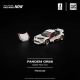 Toyota GR86 Pandem Moon Tech - Pop Race - 1:64 Modellauto 1/64