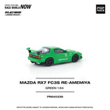 Mazda RX-7 (FC3S) RE-Amemiya (Green) - Pop Race - 1:64 Modellauto 1/64