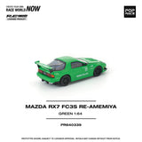 Mazda RX-7 (FC3S) RE-Amemiya (Green) - Pop Race - 1:64 Modellauto 1/64