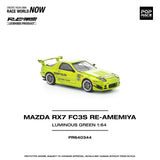 Mazda RX-7 (FC3S) RE-Amemiya (Luminous Green) - Pop Race - 1:64 Modellauto 1/64