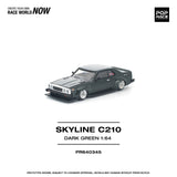 Nissan Skyline C210 (Dark Green) - Pop Race - 1:64 Modellauto 1/64