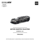 Aston Martin Valkyrie (Carbon) - Pop Race - 1:64 Modellauto 1/64