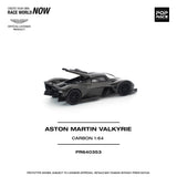 Aston Martin Valkyrie (Carbon) - Pop Race - 1:64 Modellauto 1/64