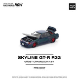 Nissan Skyline GT-R (R32) (Ghost Chameleon) - Pop Race - 1:64 Modellauto 1/64