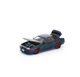 Nissan Skyline GT-R (R32) (Ghost Chameleon) - Pop Race - 1:64 Modellauto 1/64