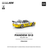 Nissan Silvia (S13) Pandem (Yellow) - Pop Race - 1:64 Modellauto 1/64