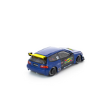 Honda Civic EG6 Pandem (Blue) - Pop Race - 1:64 Modellauto 1/64