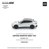 Aston Martin DBX 707 (Silver) - Pop Race - 1:64 Modellauto 1/64