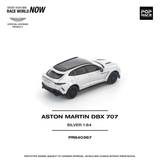Aston Martin DBX 707 (Silver) - Pop Race - 1:64 Modellauto 1/64