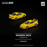 Honda Integra DC2 Mugen (Yellow) - Pop Race - 1:64 Modellauto 1/64