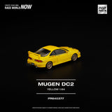 Honda Integra DC2 Mugen (Yellow) - Pop Race - 1:64 Modellauto 1/64