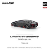 Lamborghini Centenario (Carbon Red) - Pop Race - 1:64 Modellauto 1/64