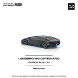 Lamborghini Centenario (Carbon Blue) - Pop Race - 1:64 Modellauto 1/64