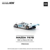 Mazda 787B #18 Le Mans 1991 - Pop Race - 1:64 Modellauto 1/64