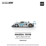 Mazda 787B #18 Le Mans 1991 - Pop Race - 1:64 Modellauto 1/64