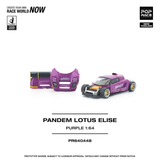 Lotus Elise Pandem (Purple) - Pop Race - 1:64 Modellauto 1/64