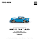 Singer DLS Turbo (Metallic Blue) - Pop Race - 1:64 Modellauto 1/64