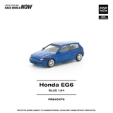 Honda Civic EG6 (Blue) - Pop Race - 1:64 Modellauto 1/64