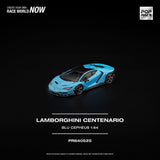 Lamborghini Centenario (Blu Cepheus) - Pop Race - 1:64 Modellauto 1/64