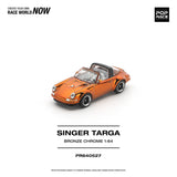 Singer Targa (Bronze Chrome) - Pop Race - 1:64 Modellauto 1/64