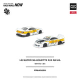 Nissan Silvia (S15) LB-Super Silhouette - Pop Race - 1:64 Modellauto 1/64