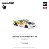 Nissan Silvia (S15) LB-Super Silhouette - Pop Race - 1:64 Modellauto 1/64