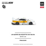 Nissan Silvia (S15) LB-Super Silhouette - Pop Race - 1:64 Modellauto 1/64