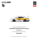 Nissan Silvia (S15) LB-Super Silhouette - Pop Race - 1:64 Modellauto 1/64