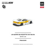 Nissan Silvia (S15) LB-Super Silhouette - Pop Race - 1:64 Modellauto 1/64