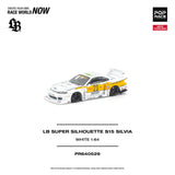 Nissan Silvia (S15) LB-Super Silhouette - Pop Race - 1:64 Modellauto 1/64