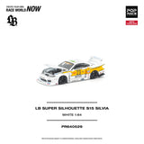 Nissan Silvia (S15) LB-Super Silhouette - Pop Race - 1:64 Modellauto 1/64